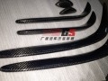 新款奔馳C級W205改裝碳纖維前唇 風(fēng)刀 前擾流碳纖維尾翼后唇包圍