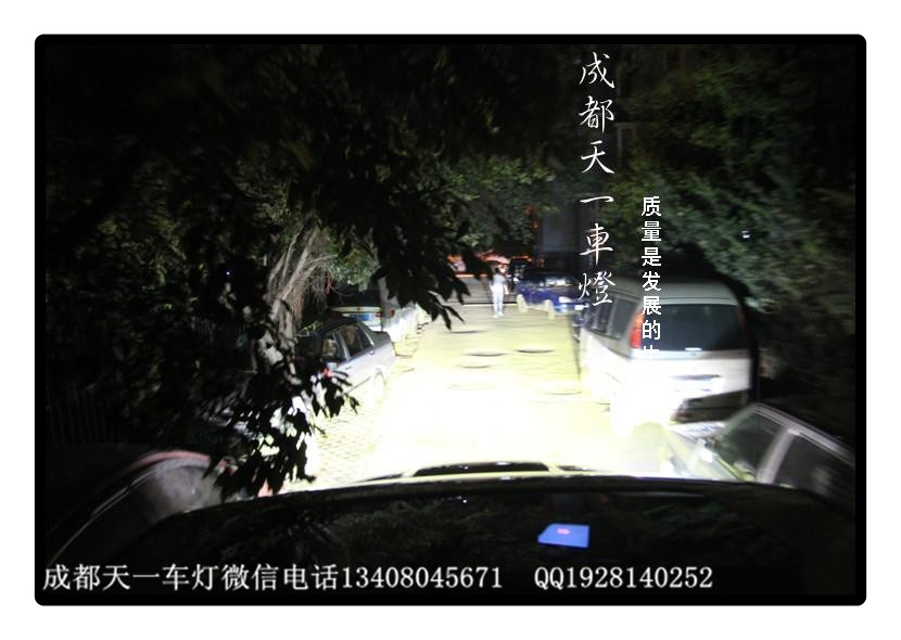 成都道奇RAM皮卡改燈|成都道奇車燈海拉5雙光透鏡歐司朗