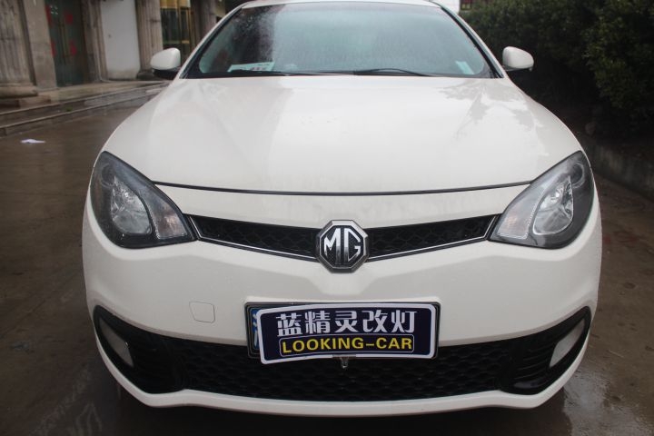 合肥藍精靈車燈改裝實體店升級HID氙氣燈大燈總成