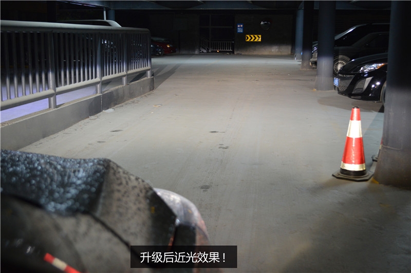 【 福州改燈】福特翼虎車燈升級(jí)氙氣燈海拉三雙光透鏡詳細(xì)圖解 福州榮海照明