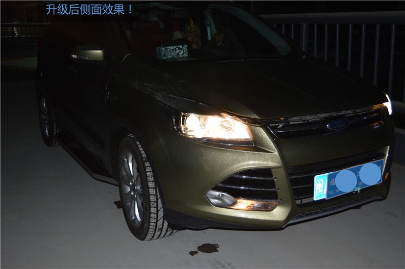 【 福州改燈】福特翼虎車燈升級(jí)氙氣燈海拉三雙光透鏡詳細(xì)圖解 福州榮海照明