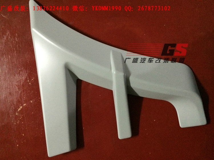 新款奔馳GLK260 GLK300改裝LODER1899洛德大包圍排氣管碳纖維尾翼