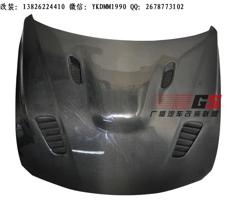 13 15寶馬3系F30 F35 M3改裝碳纖維前唇后唇尾翼大包圍機(jī)蓋小包圍
