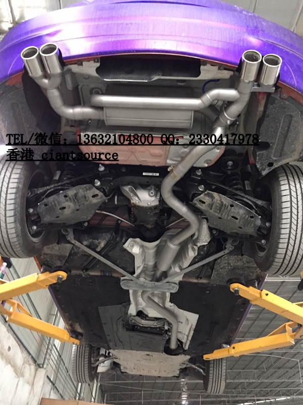 宝马2系改装ciantsource排气中尾端阀门排气
