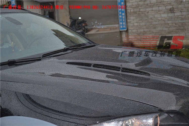 BMW寶馬X6 E71改裝LUMMA寬體大包圍碳纖維機(jī)蓋后唇四出排氣管尾翼
