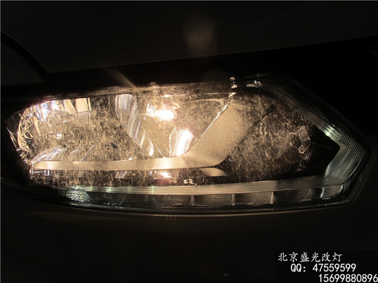 新奇駿改海拉五雙光透鏡氙氣大燈北京盛光專業(yè)改燈