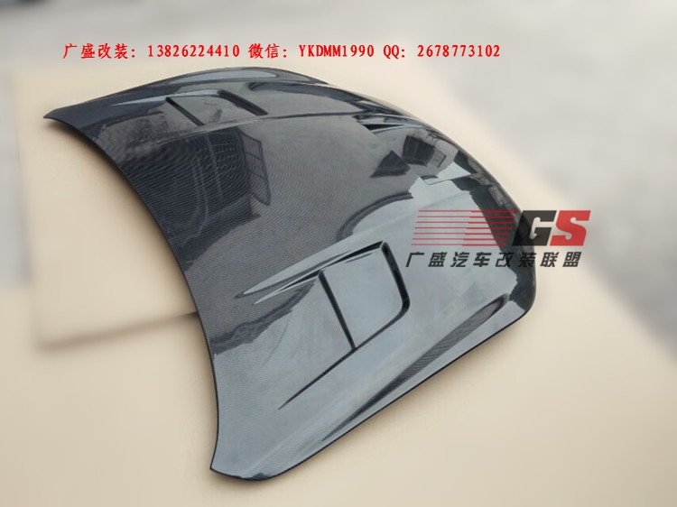 瑪莎拉蒂吉博力Ghibli改裝碳纖維機蓋引擎蓋 碳纖維尾翼大小包圍