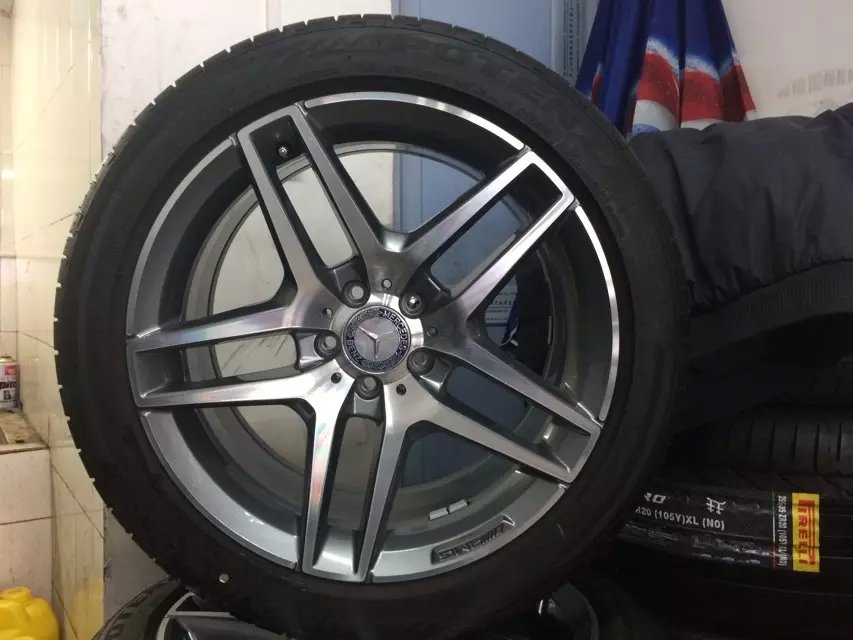 奔馳AMG ，S系：19寸，  新車拆下一套，超新 合裝S 升級