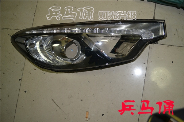 【兵馬俑燈光升級(jí)】鹽城起亞k3大燈改裝淮安兵馬俑改起亞k3