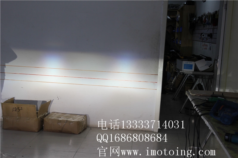 宝马X1低配卤素灯想改装高配天使眼总成在哪里改装郑州猫头鹰改灯