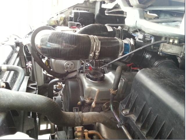 菱智M3提升动力节油改装加装键程离心式电动涡轮增压器LX2008