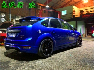 【西安汽車改裝店】經(jīng)典款福克斯改裝——良玖行