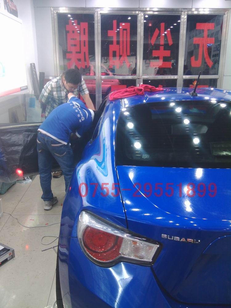 深圳汽車(chē)貼膜寶馬奧迪奔馳全車(chē)貼膜案例