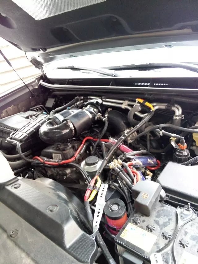 丰田普拉多2700 提升动力节油汽车进气改装键程大功率水冷型离心式电动涡轮增压器LX3971S