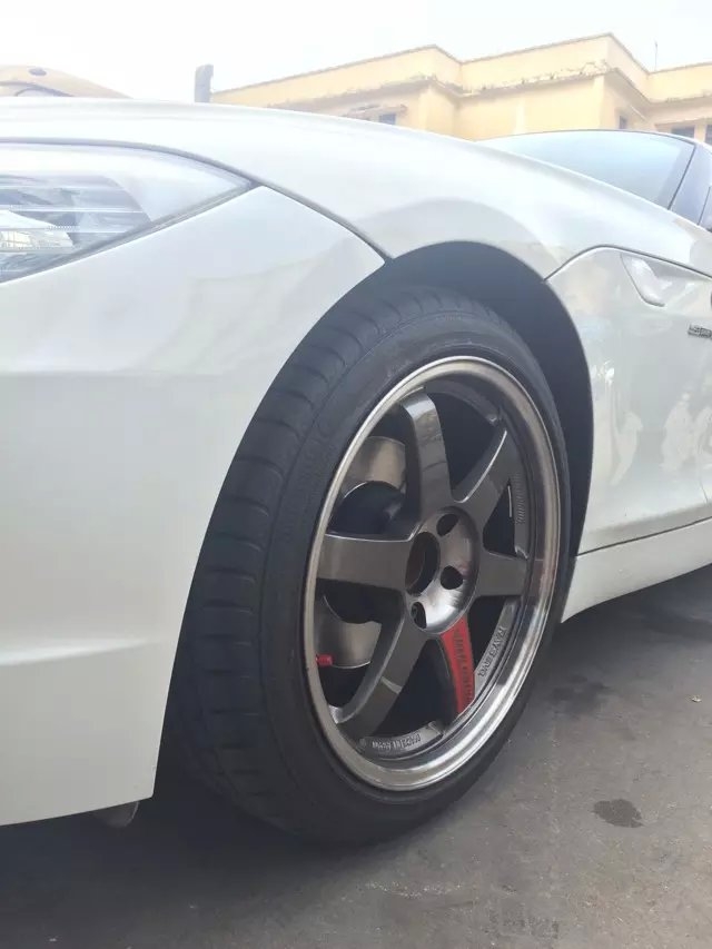 TE37 上身 Z4 太漂亮了！??！