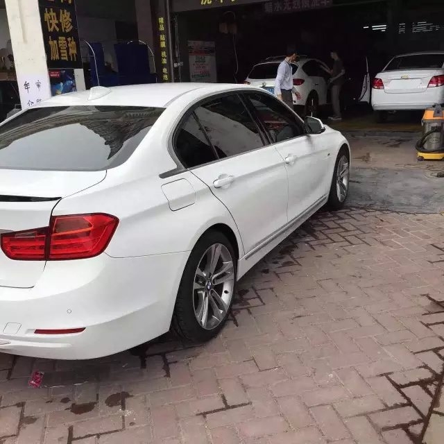 朋友發(fā)來效果圖：寶馬，裝397、