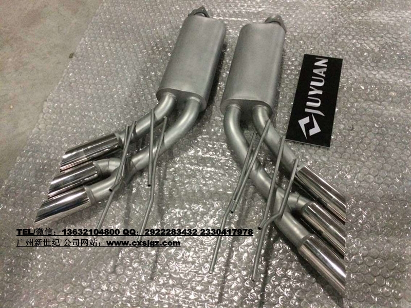 奔馳G級G500 G63 W463改裝AMG六出排氣管尾嘴大小包圍