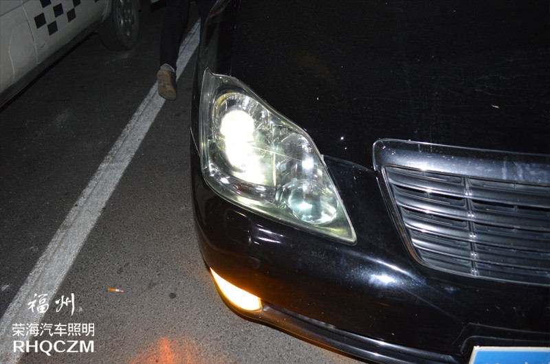 福州改透鏡 皇冠車燈升級氙氣燈海拉三雙光透鏡 福州榮海照明