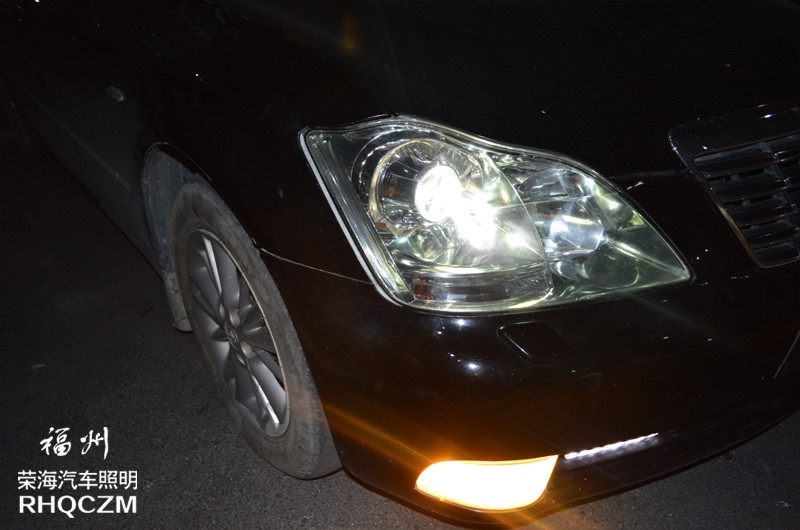 福州改透鏡 皇冠車燈升級氙氣燈海拉三雙光透鏡 福州榮海照明