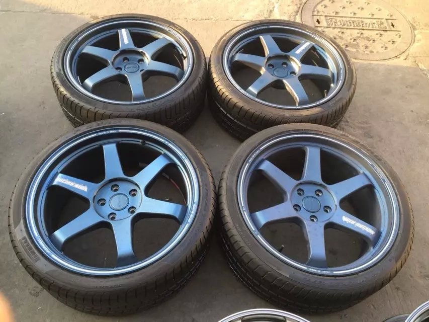RAYS TE37 20寸，完美裝車