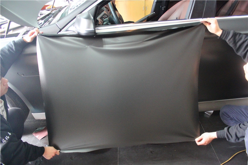 長沙PWF電金屬黑改色膜 長沙全車德國進(jìn)口PWF電光膜 寶馬PWF電光