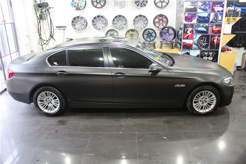 長沙PWF電金屬黑改色膜 長沙全車德國進(jìn)口PWF電光膜 寶馬PWF電光