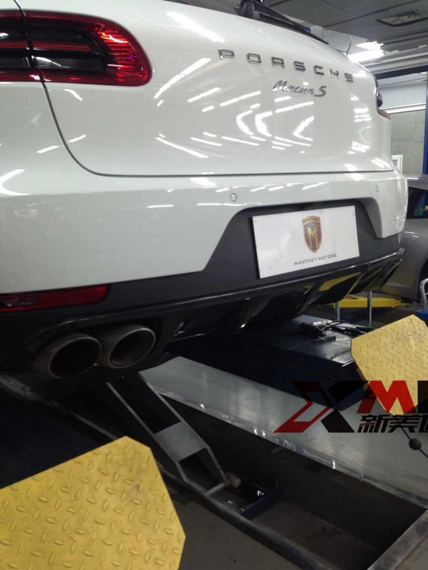 保時(shí)捷 PORSCHE MACAN 小卡宴 碳纖維 后擾流 擾流板 改裝