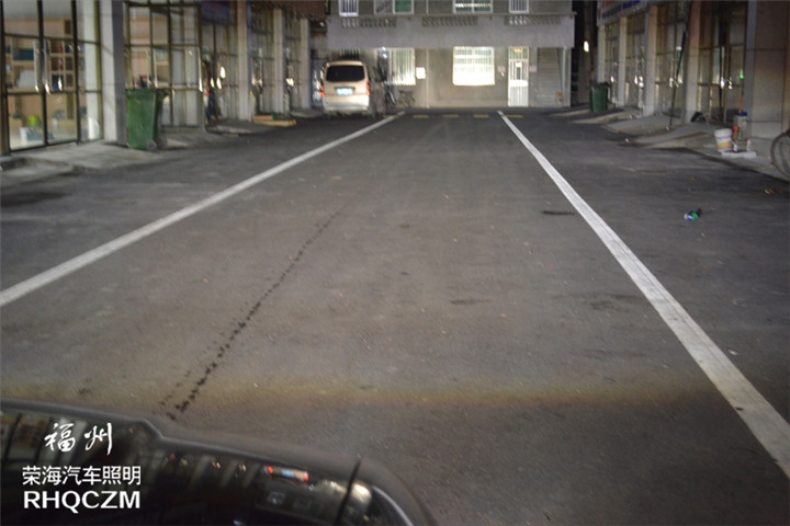 福州改燈 奧迪A6汽車燈光升級海拉三透鏡更換燈罩 福州榮海照明