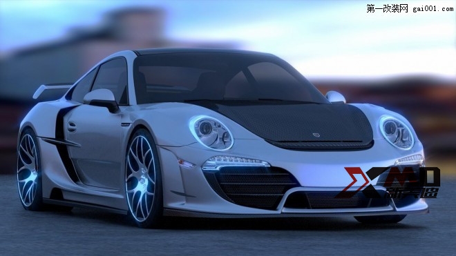 保時捷911、997 改裝  Anibal 纖維包圍/前后擾流板/機蓋/前后唇/機蓋/