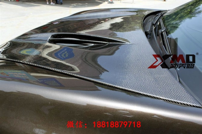 老款卡宴機蓋 改裝 碳纖維機蓋內(nèi)飾尾翼改裝卡宴大包圍