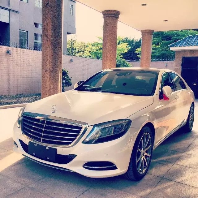 感謝朋友發(fā)來奔馳S63鈴上車效果圖，太漂亮了！