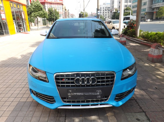奧迪車身改色貼膜欣賞