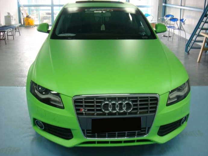 奧迪車身改色貼膜欣賞
