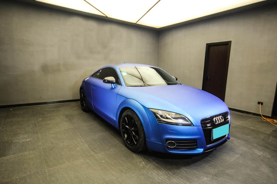 奧迪車身改色貼膜欣賞