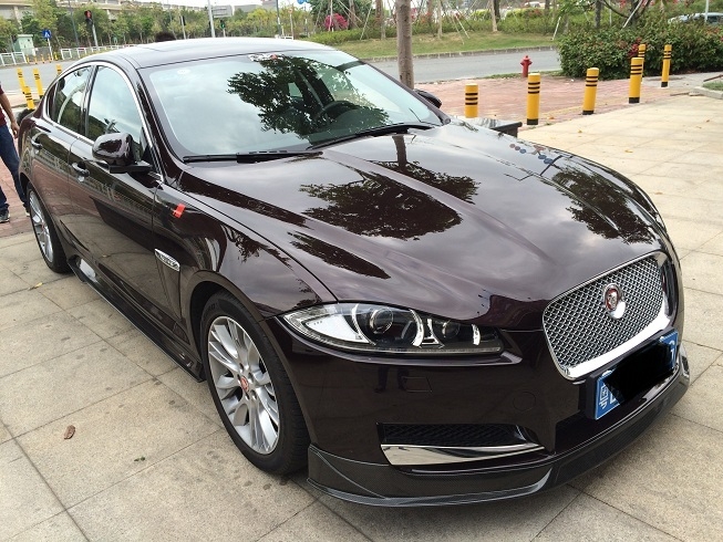 捷豹XF升級ASPEC排氣跟碳纖維外飾套件