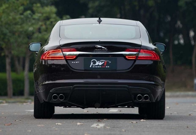 捷豹XF升級ASPEC排氣跟碳纖維外飾套件