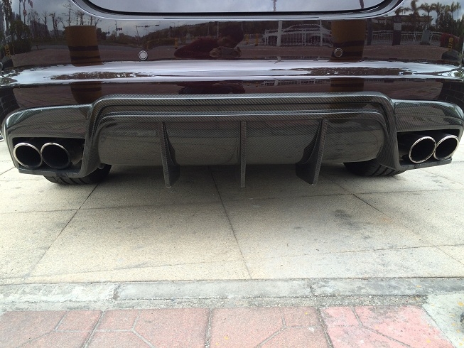 捷豹XF升級ASPEC排氣跟碳纖維外飾套件