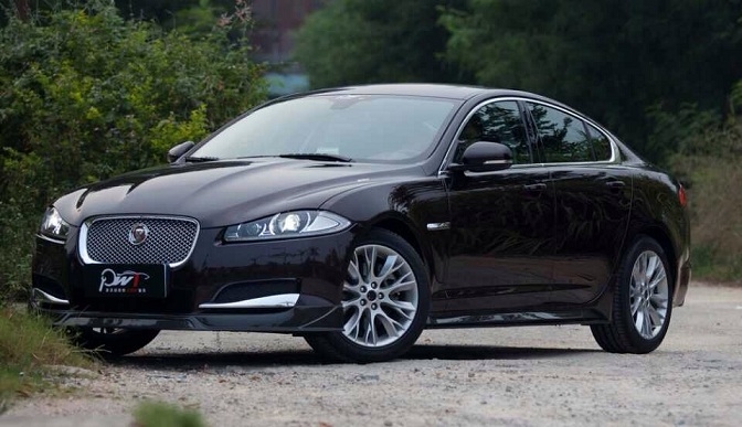 捷豹XF升級ASPEC排氣跟碳纖維外飾套件