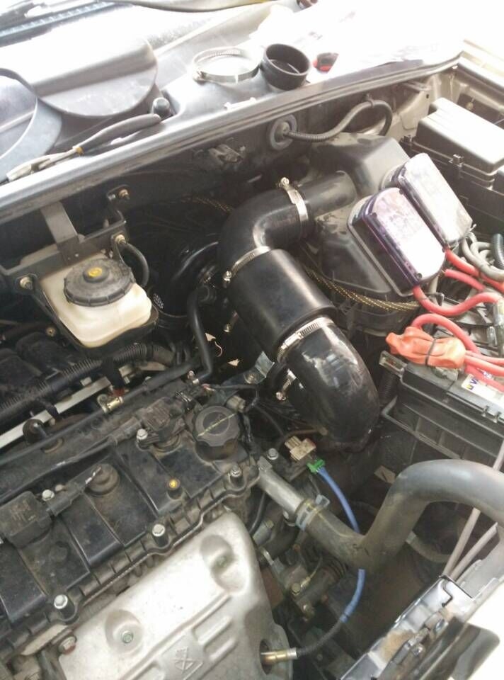 比亚迪S6提升动力节油汽车进气改装配件键程离心式电动涡轮增压器LX3971