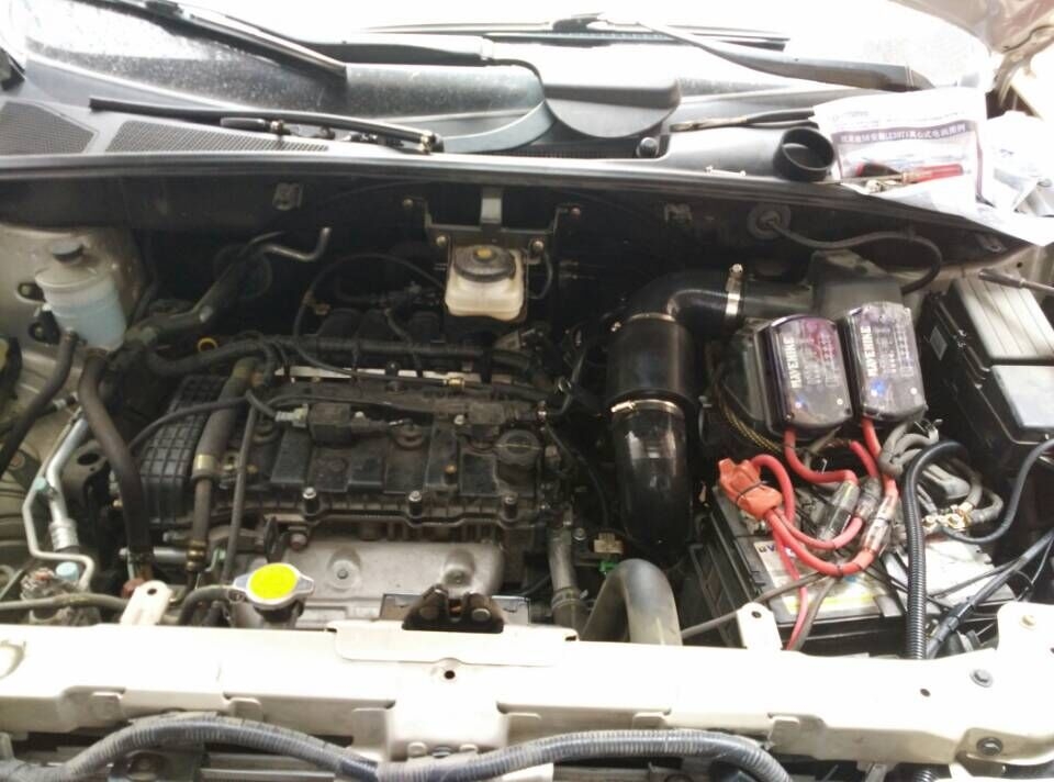 比亚迪S6提升动力节油汽车进气改装配件键程离心式电动涡轮增压器LX3971