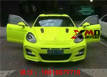 保時捷帕拉梅拉970改WALD大包圍套件碳纖維內(nèi)飾機蓋尾翼排氣改裝