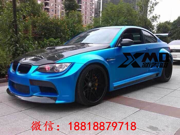 寶馬E92 E93 M3改裝寬體大包圍碳纖維內(nèi)飾機(jī)蓋排氣尾翼改裝