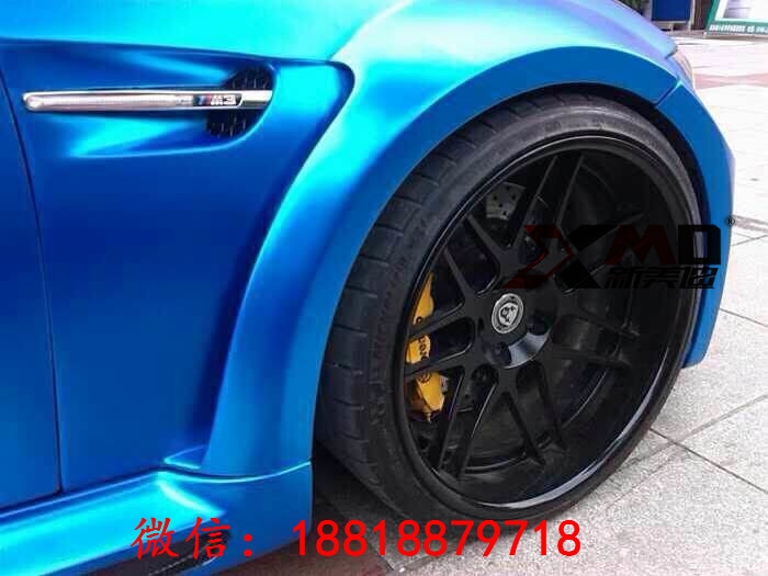 寶馬E92 E93 M3改裝寬體大包圍碳纖維內(nèi)飾機(jī)蓋排氣尾翼改裝