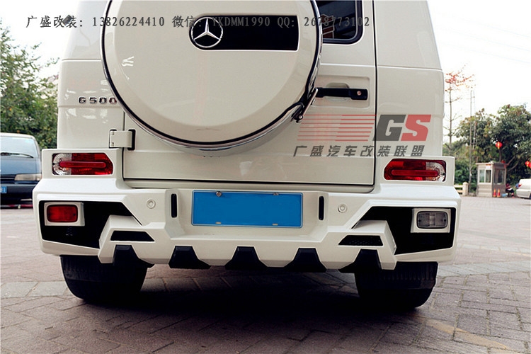 奔馳G級W463/G500/G63AMG/G65AMG改裝WALD大包圍輪眉機(jī)蓋碳纖尾翼