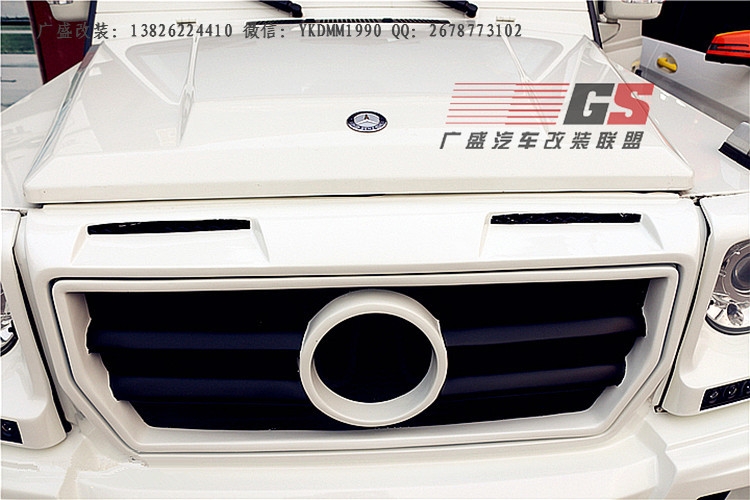 奔馳G級W463/G500/G63AMG/G65AMG改裝WALD大包圍輪眉機(jī)蓋碳纖尾翼