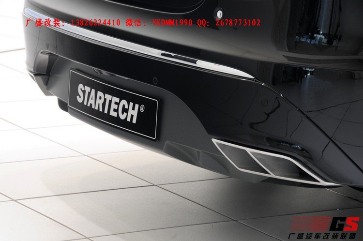 捷豹XJ/XJL改裝STARTECH包圍 捷豹XJR改大包圍 尾翼排氣管輪轂