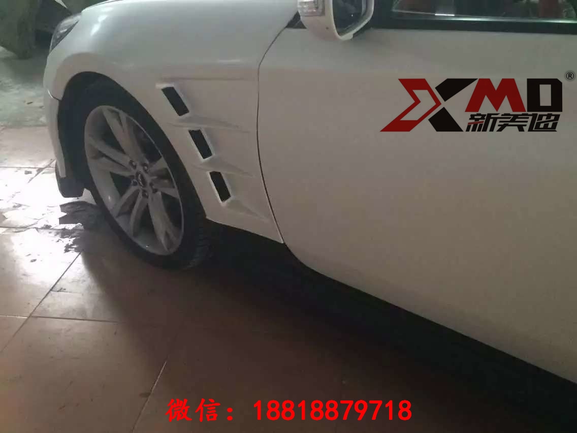 新款現(xiàn)代酷派改裝大小包圍寬體包圍機(jī)蓋尾翼排氣管葉子板改裝