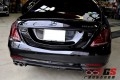 奔馳S級(jí)W222 AMG改裝BRABUS巴博斯大包圍 碳纖維尾翼 排氣管后唇