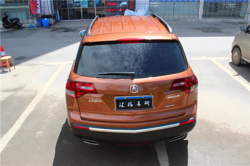 長沙ARLON全車改色貼膜  謳歌MDX亞龍亮面古銅改色膜