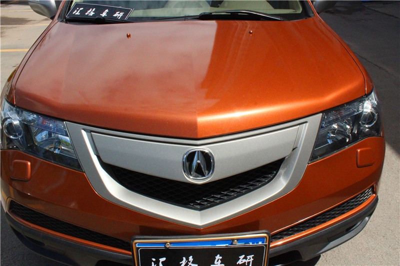長沙ARLON全車改色貼膜  謳歌MDX亞龍亮面古銅改色膜